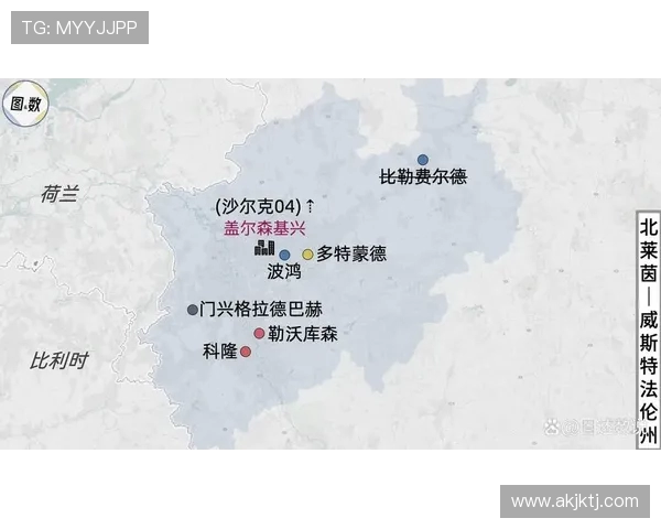 2019赛季德甲球队分布地图及地区对比分析
